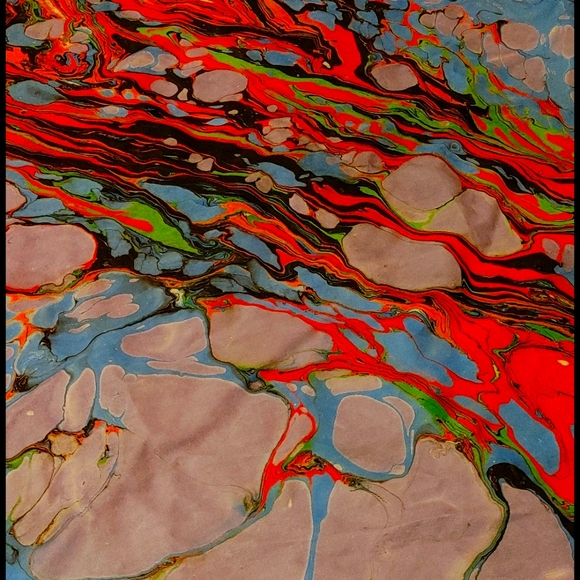 Black light visual tapestry - Picture 2 of 2